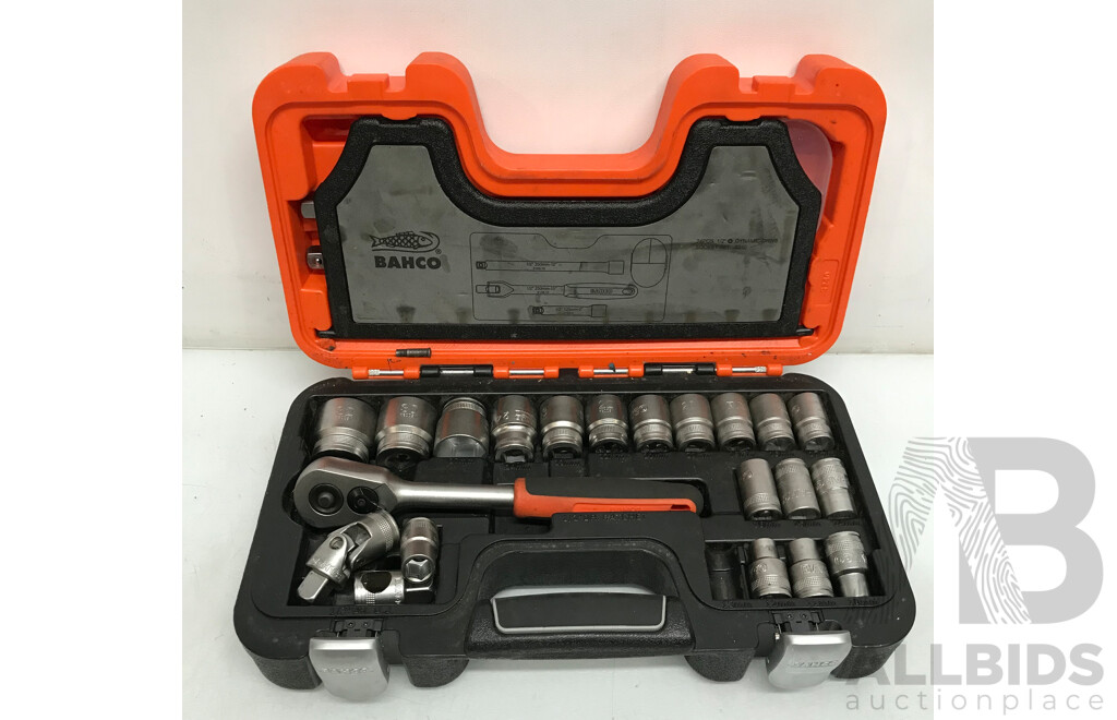 Bahco 24 Piece 1/2 Inch Drive Socket Set