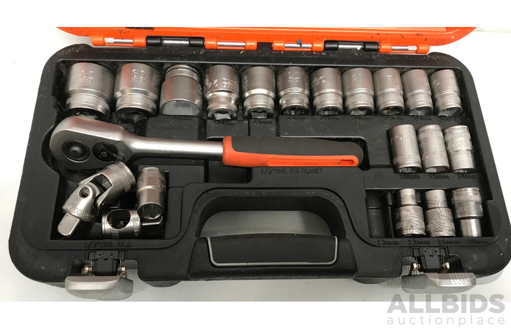 Bahco 24 Piece 1/2 Inch Drive Socket Set