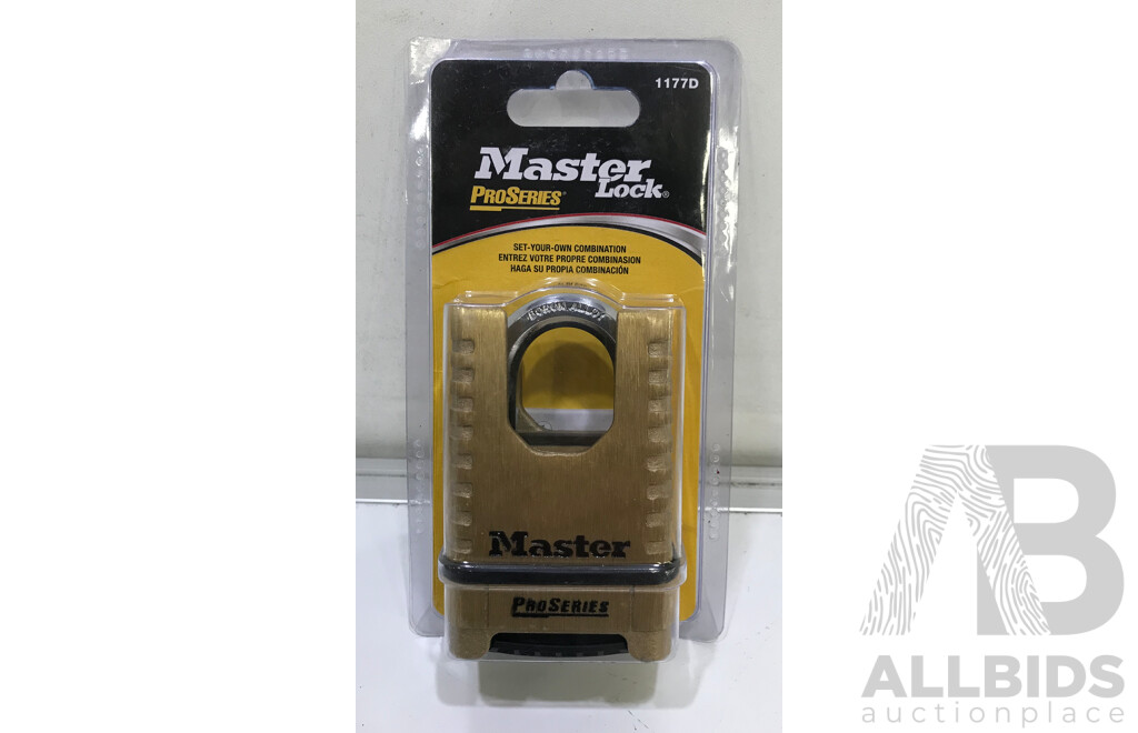 Master ProSeries 57mm Shrouded Combination Lock