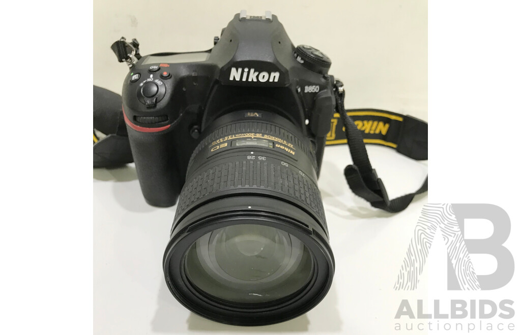 Nikon D850 DSLR Camera with 28-300mm VR Lens