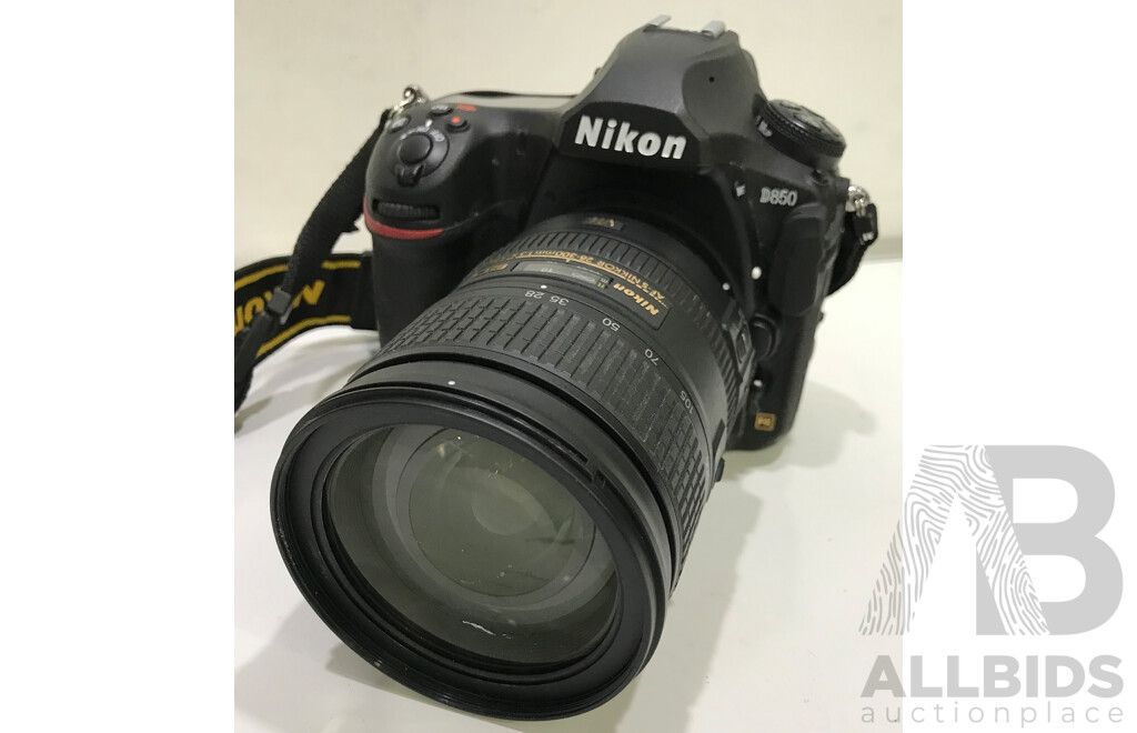 Nikon D850 DSLR Camera with 28-300mm VR Lens