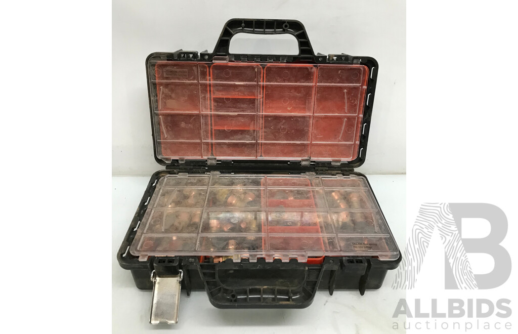 Assorted Copper Fittings with BigDog Toolbox