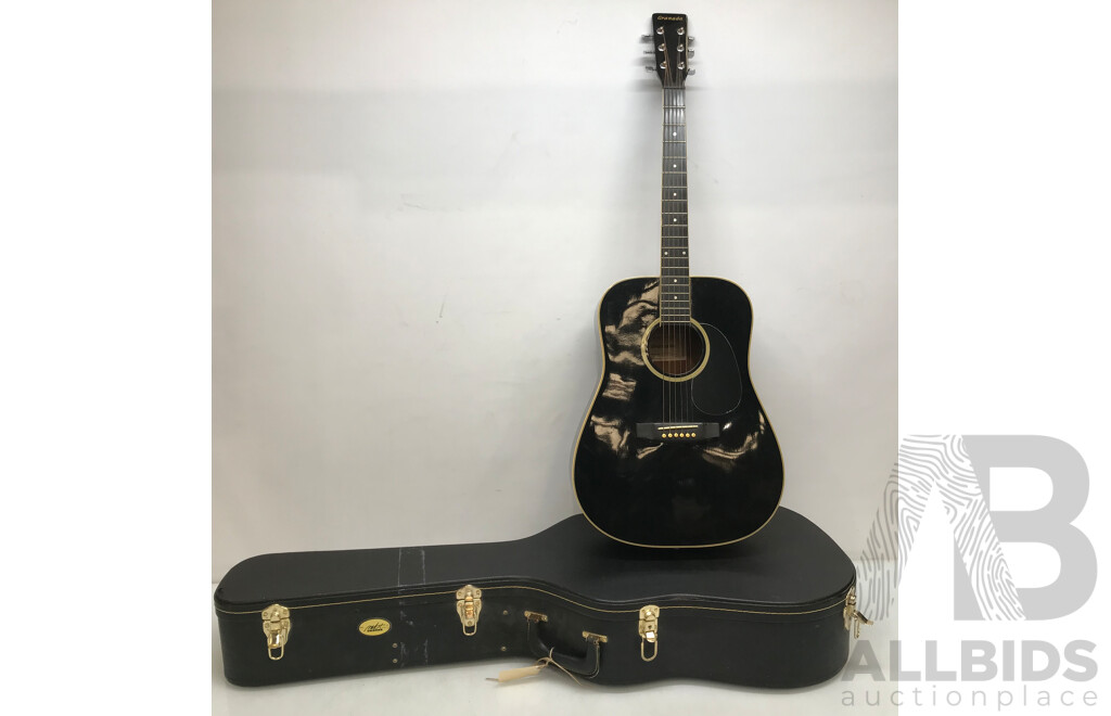 Granada Acoustic Guitar with Guitar Case