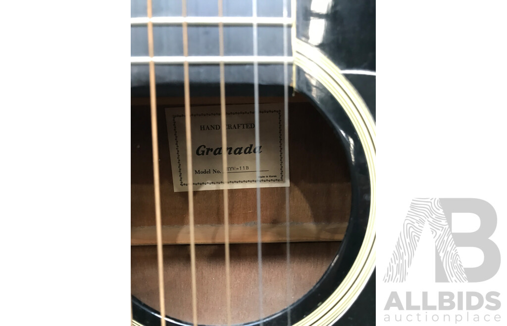 Granada Acoustic Guitar with Guitar Case