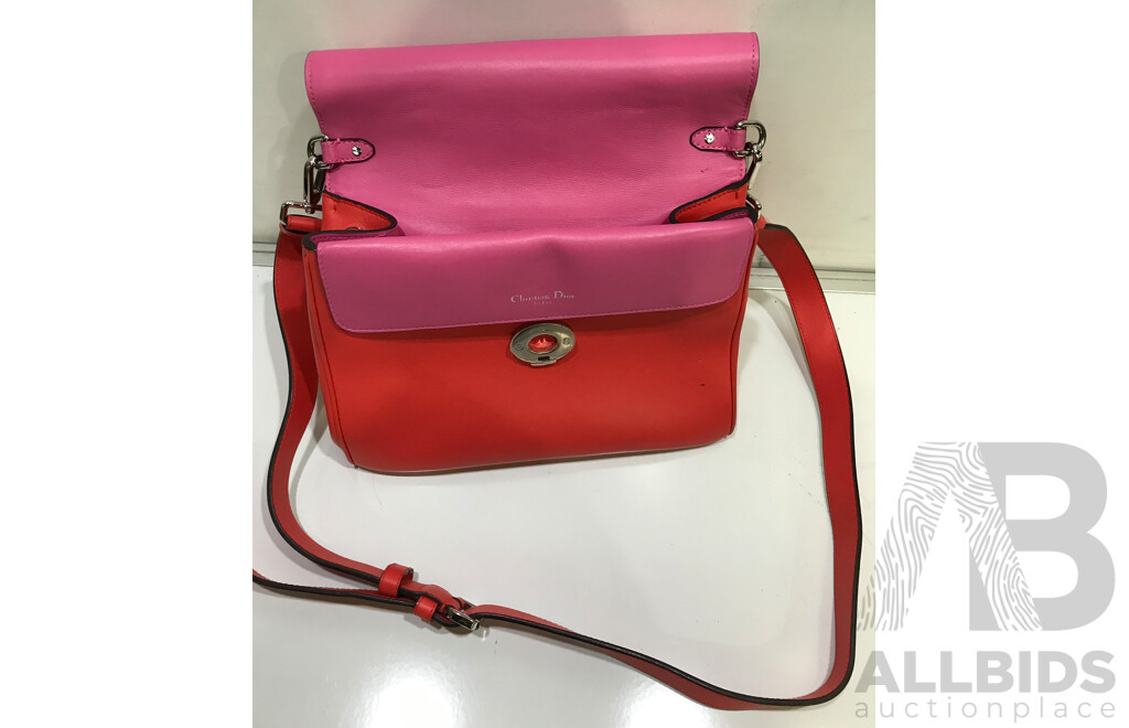 Christian Dior Faux Leather Handbag