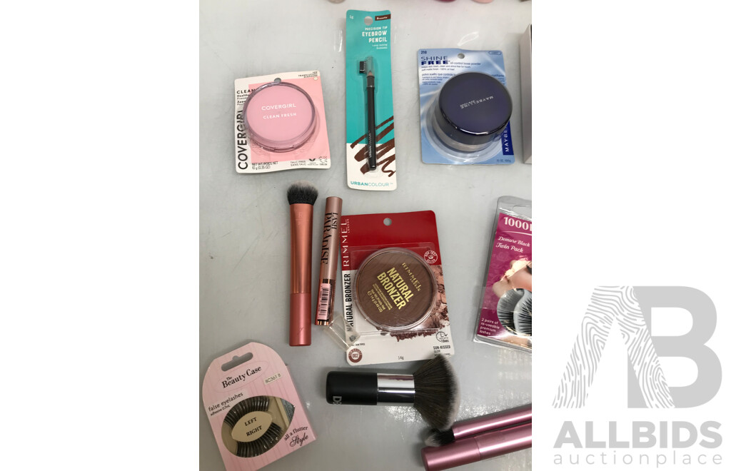 Lot of Assorted Cosmetics Including Makeup and Perfumes