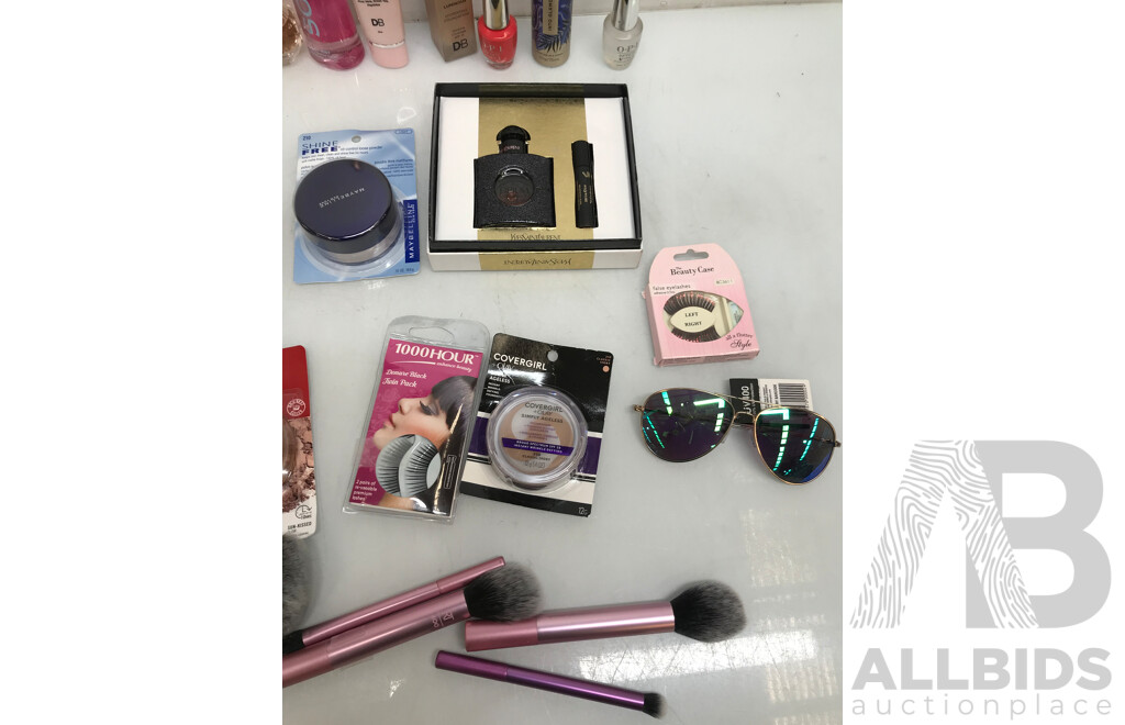 Lot of Assorted Cosmetics Including Makeup and Perfumes