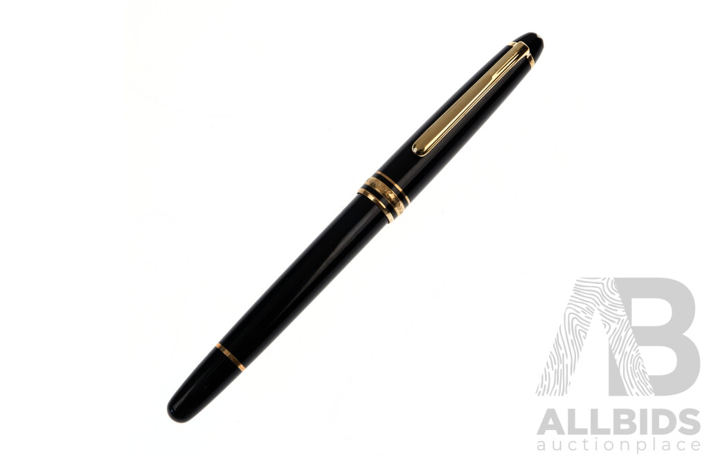 Montblanc Meisterstuck Gold Plated Classique Ballpoint Pen