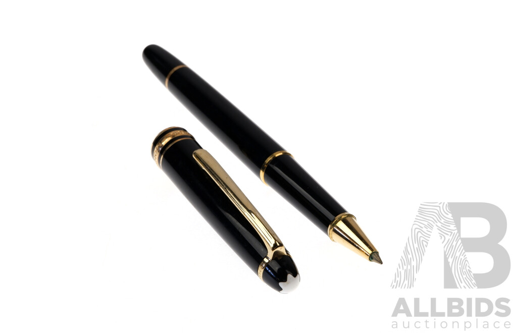 Montblanc Meisterstuck Gold Plated Classique Ballpoint Pen