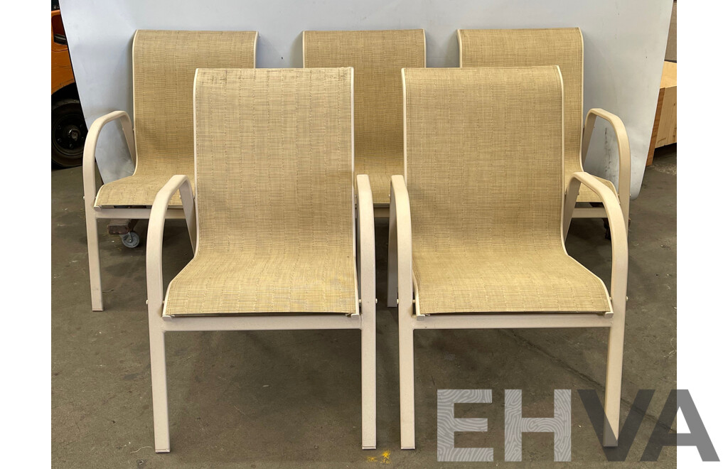 Drexel Heritage Outdoor Dining Chairs- Lot of 5