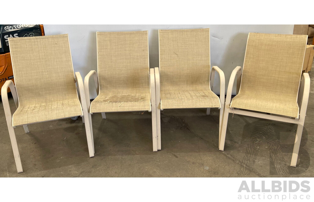 Drexel Heritage Outdoor Dining Chairs- Lot of 4