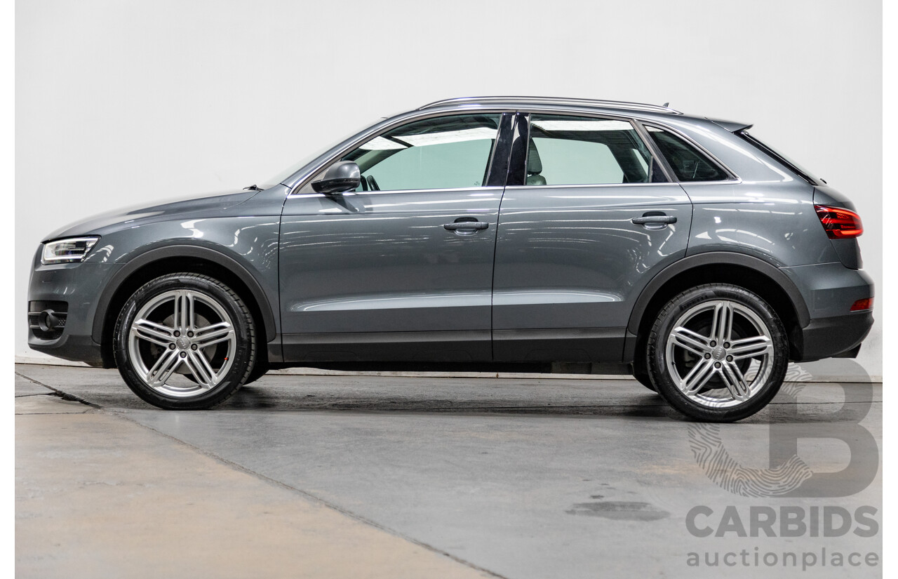 5/2012 Audi Q3 2.0 TDI Quattro (AWD) 8U 4d Wagon Monsoon Grey Metallic Turbo Diesel 2.0L