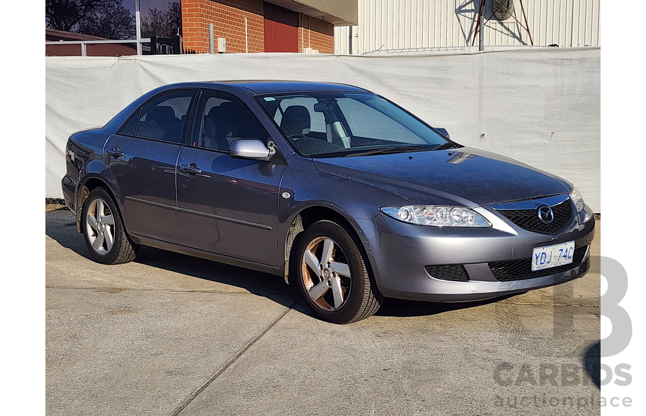 07/2004 Mazda Mazda6 CLASSIC FWD GG 4D Sedan Silver/Grey 2.3L