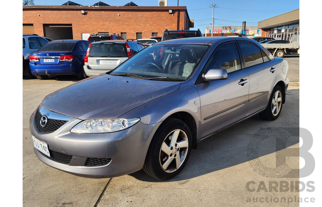 07/2004 Mazda Mazda6 CLASSIC FWD GG 4D Sedan Silver/Grey 2.3L