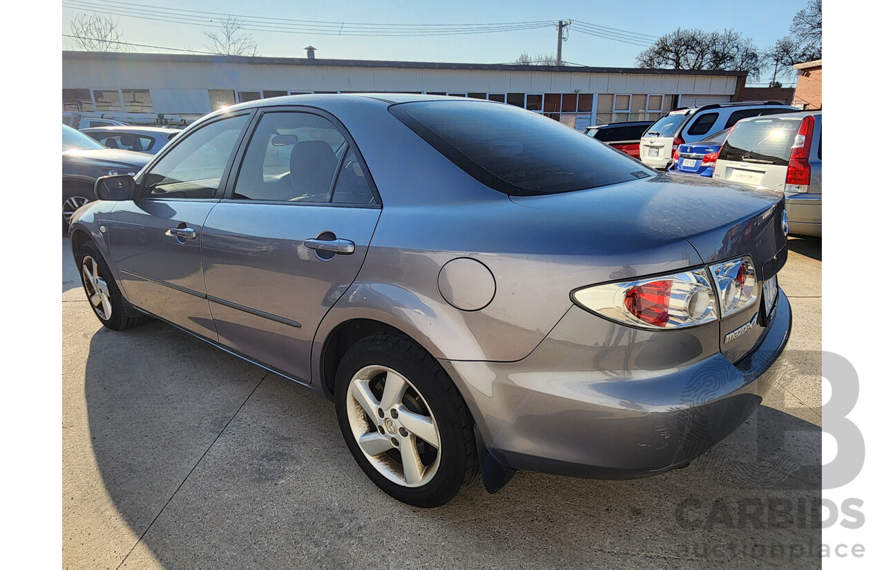 07/2004 Mazda Mazda6 CLASSIC FWD GG 4D Sedan Silver/Grey 2.3L