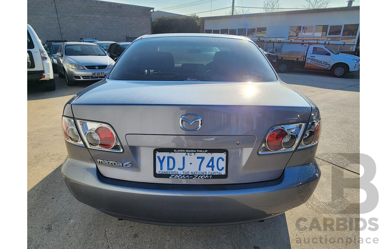 07/2004 Mazda Mazda6 CLASSIC FWD GG 4D Sedan Silver/Grey 2.3L