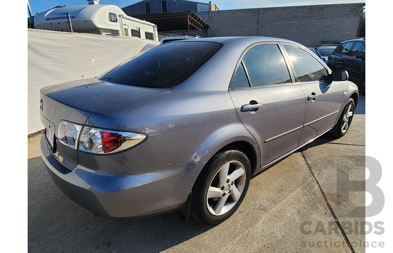 07/2004 Mazda Mazda6 CLASSIC FWD GG 4D Sedan Silver/Grey 2.3L