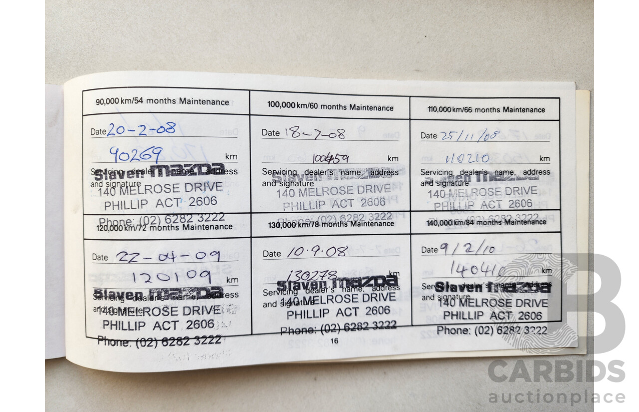 07/2004 Mazda Mazda6 CLASSIC FWD GG 4D Sedan Silver/Grey 2.3L