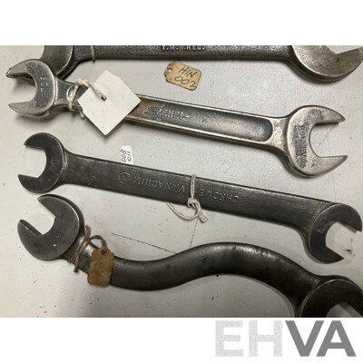 Vintage Hinsdale and Bonney Spanners, Made in USA