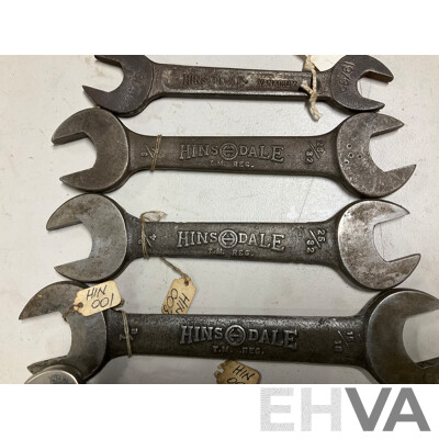 Vintage Hinsdale and Bonney Spanners, Made in USA