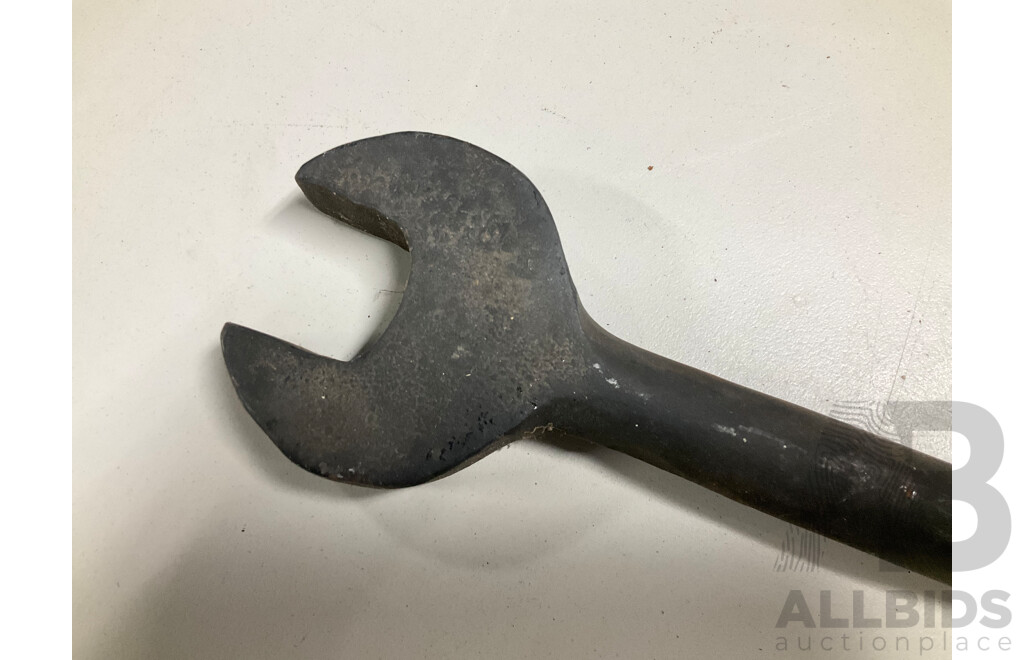 Large Vintage New South Wales Transport Department Double Ended Spanner