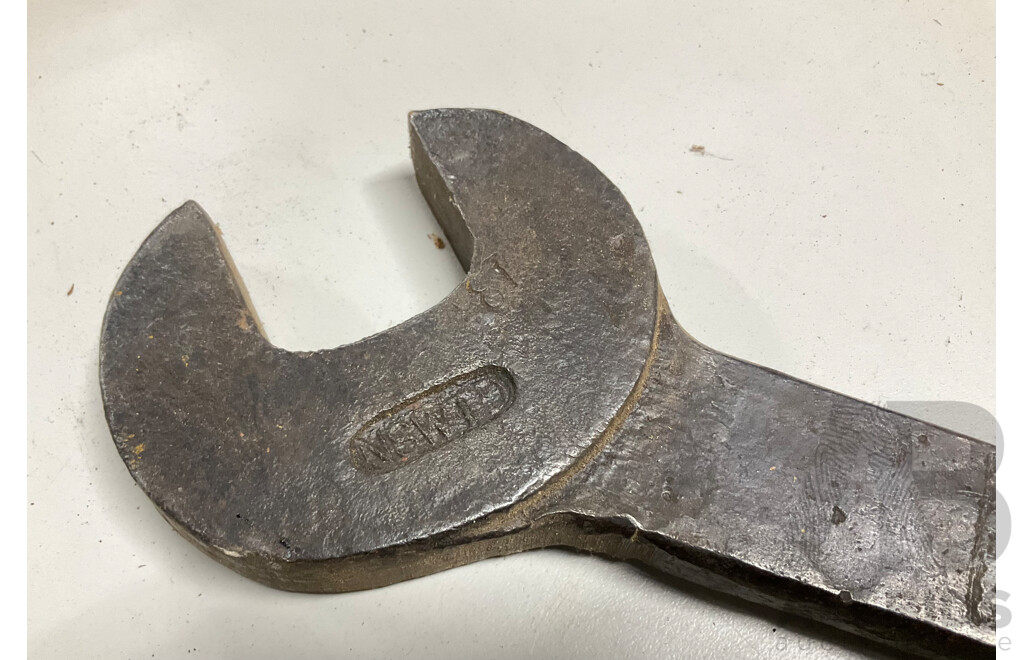 Very Large New South Wales Transport Department Spanner - 91 Centimetres