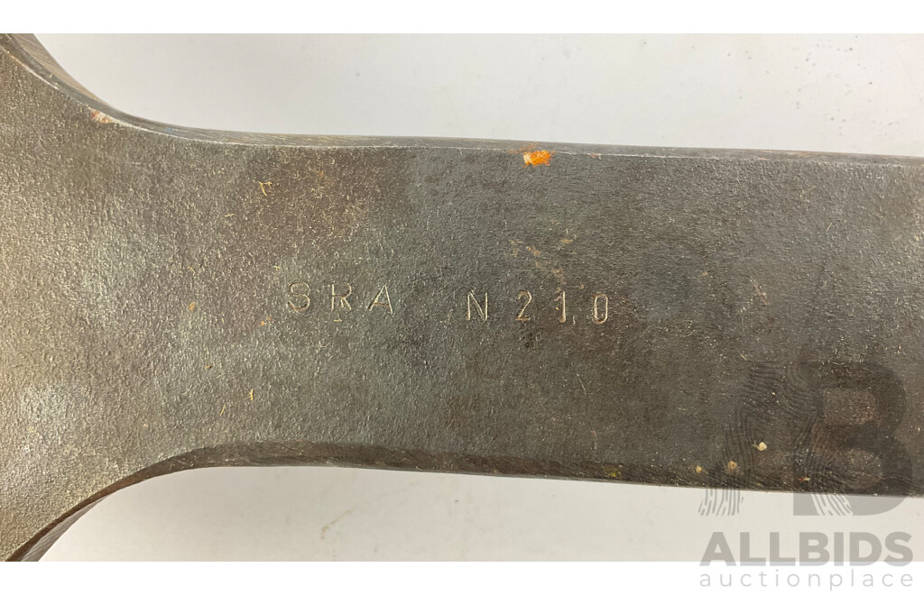 Large State Rail Authority Bespoke Brake Hose Spanner Reportedly From Locomotive 44229