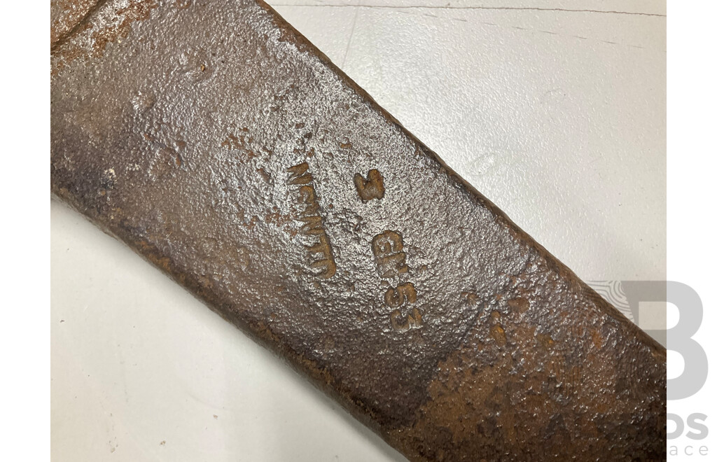 Large Vintage Transport Department New South Wales Open End Spanner G.N 53