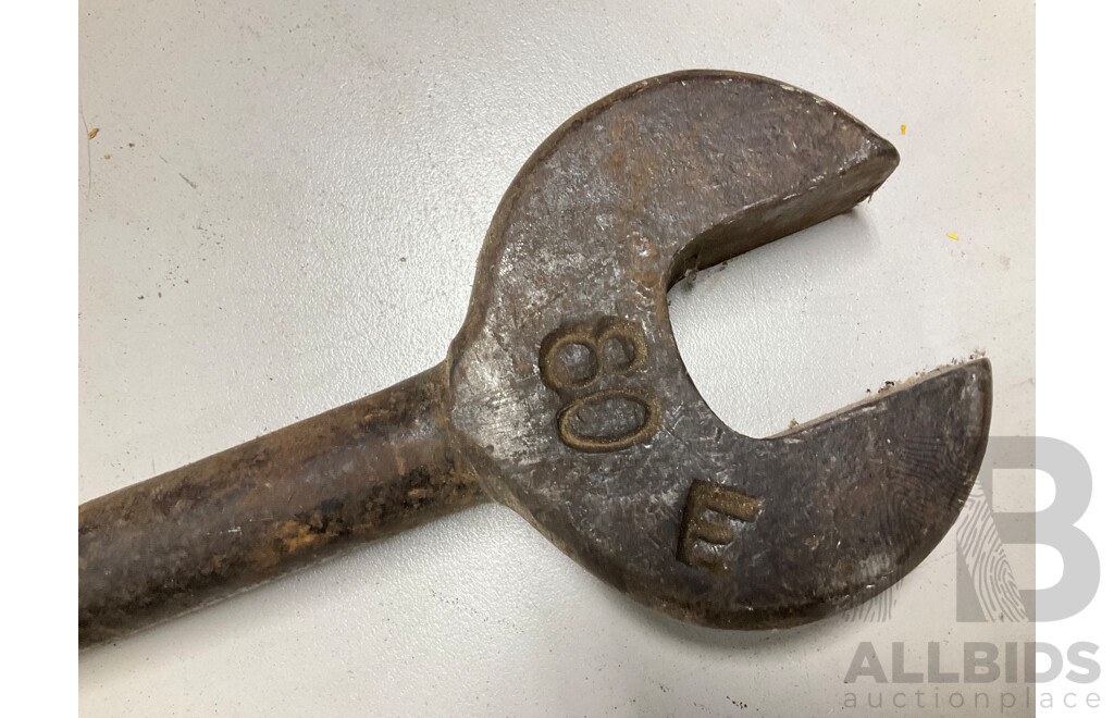 Very Large New South Wales Transport Department Open End Spanner