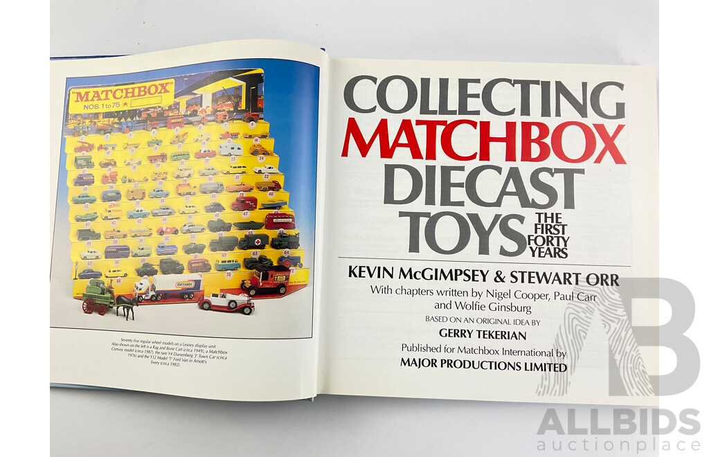 Collecting Matchbox Diecast Toys - 'The First Forty Years' Kevin McGimpsey & Stewart Orr