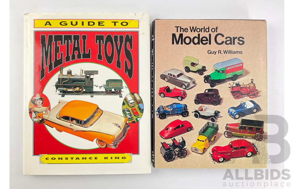 'The World of Model Cars' Guy R. Williams and 'A Guide to Metal Cars' Constance King