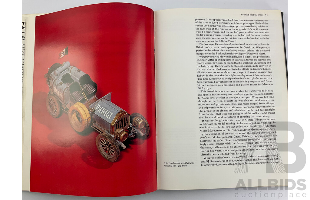 'The World of Model Cars' Guy R. Williams and 'A Guide to Metal Cars' Constance King