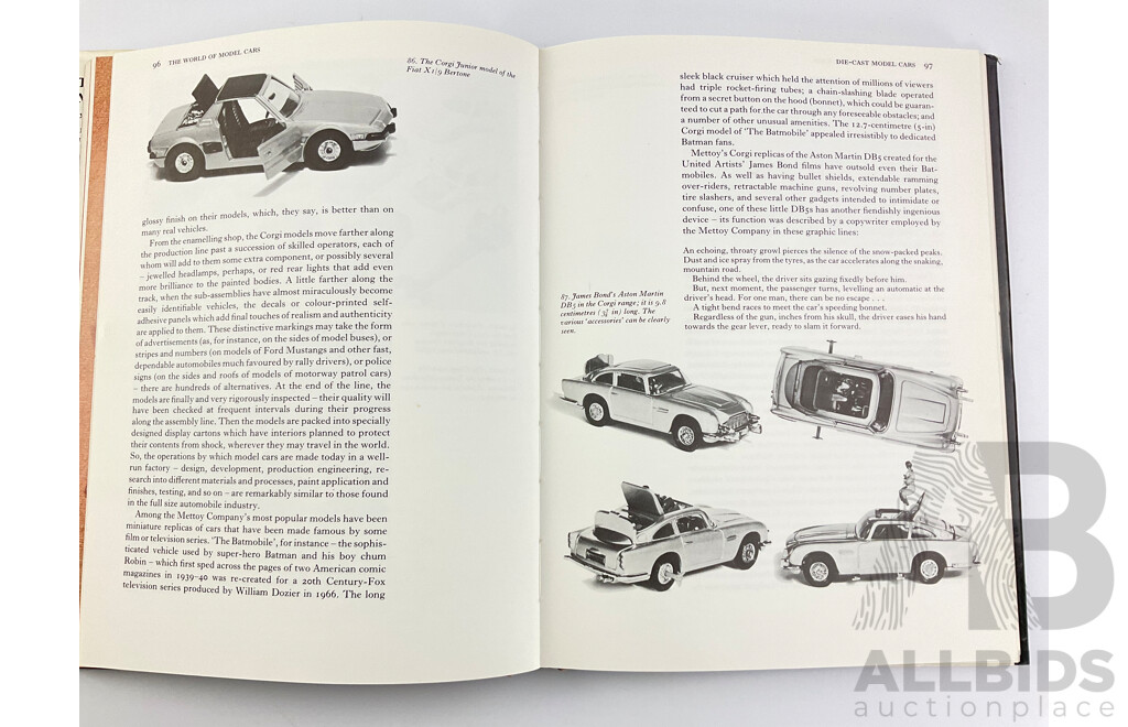 'The World of Model Cars' Guy R. Williams and 'A Guide to Metal Cars' Constance King