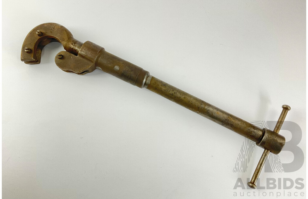 Vintage Adjustable Pipe Cutter