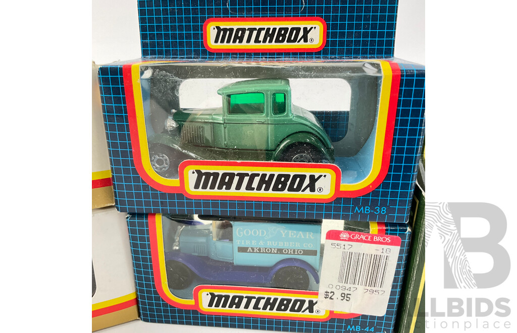 1980's Diecast Matchbox Vehicles Including Gold Series