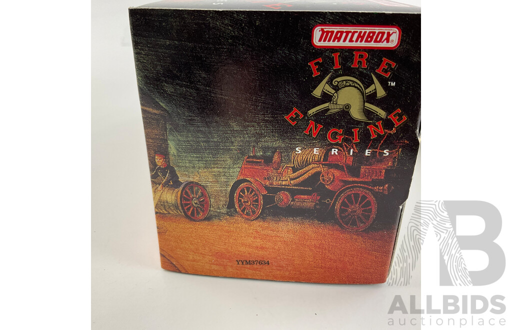 Matchbox Diecast Models of Yesteryear Fire Engine Series 1932 Ford Model AA High Preassure Truck  (YYM37634)