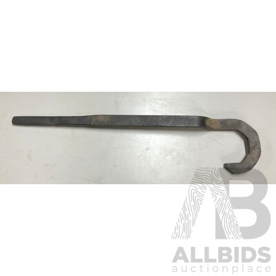 Large Vintage Open End Drop Spanner