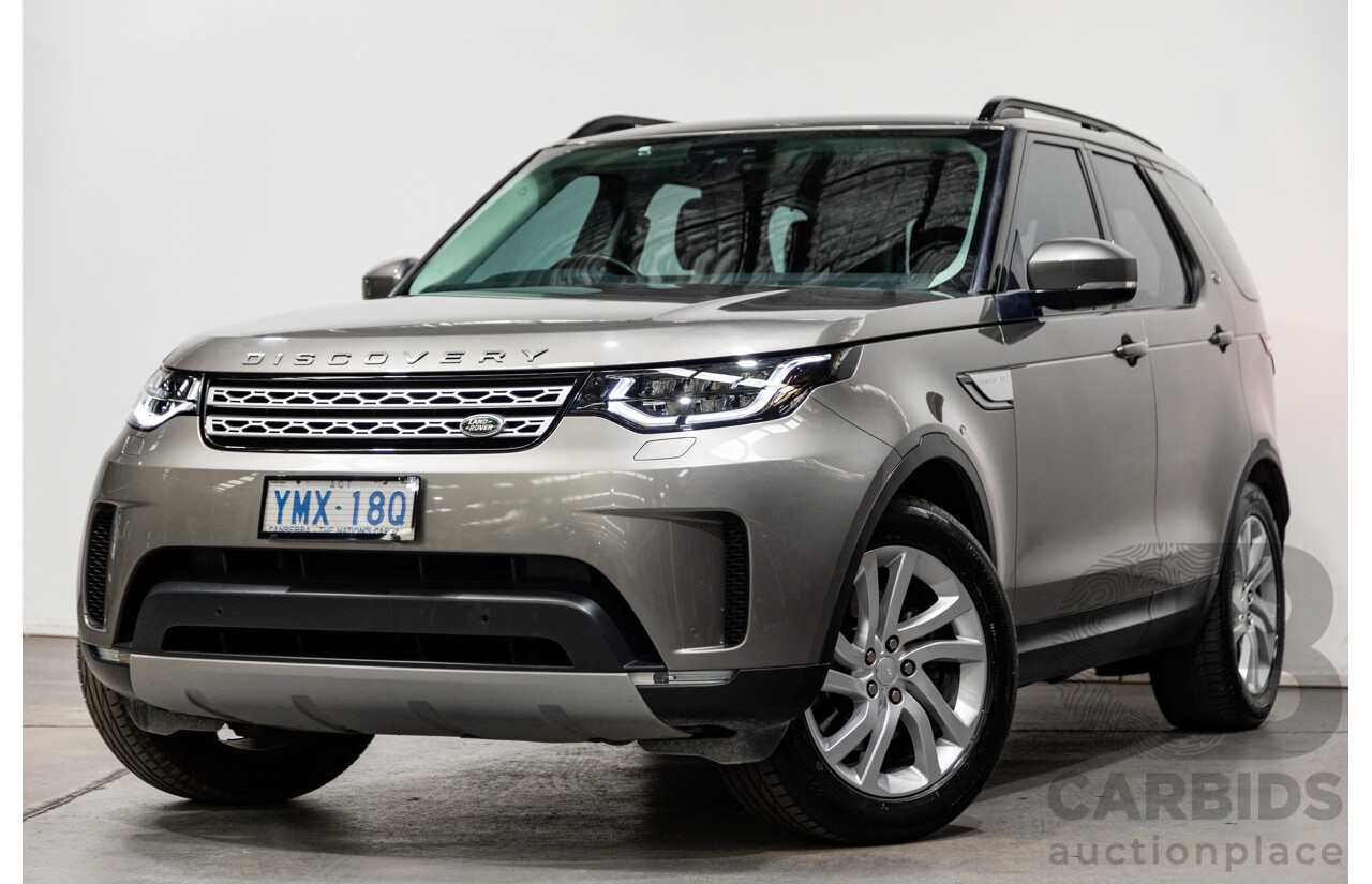 07/2018 Land Rover Discovery TD6 HSE Series 5 (4x4) L462 4d Wagon Silcon Silver Premium Metallic Turbo Diesel 3.0L - 7 Seater