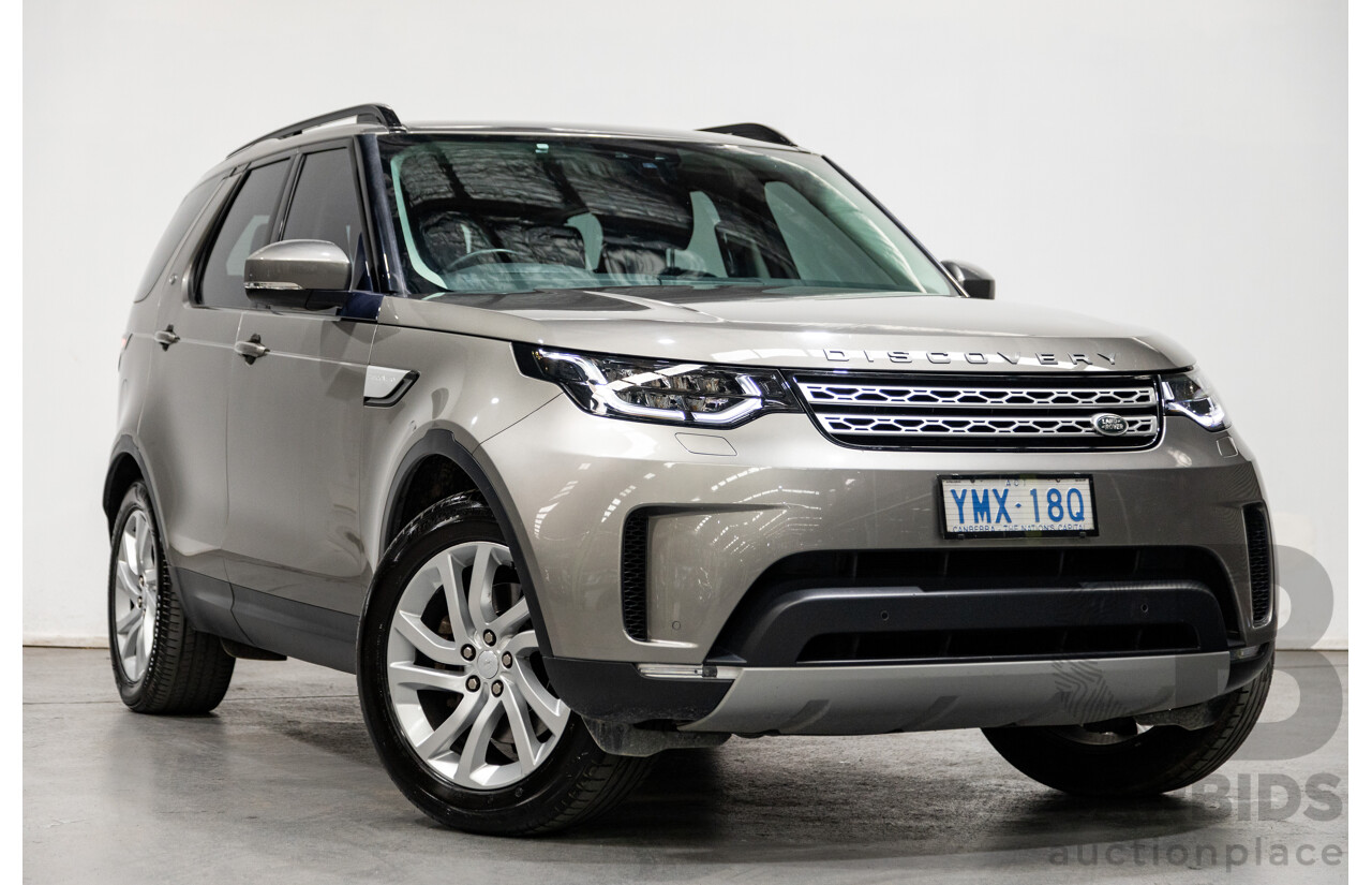 07/2018 Land Rover Discovery TD6 HSE Series 5 (4x4) L462 4d Wagon Silcon Silver Premium Metallic Turbo Diesel 3.0L - 7 Seater