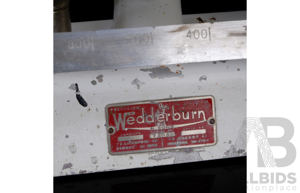 Vintage Wedderburn & Sons Precision Retail Scales, Zero to One Kilogram, Made in Australia