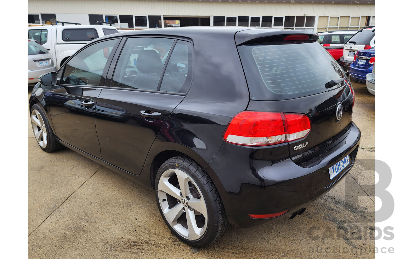 05/2010 Volkswagen Golf 118 TSI COMFORTLINE FWD 1K MY10 5D Hatchback Black 1.4L