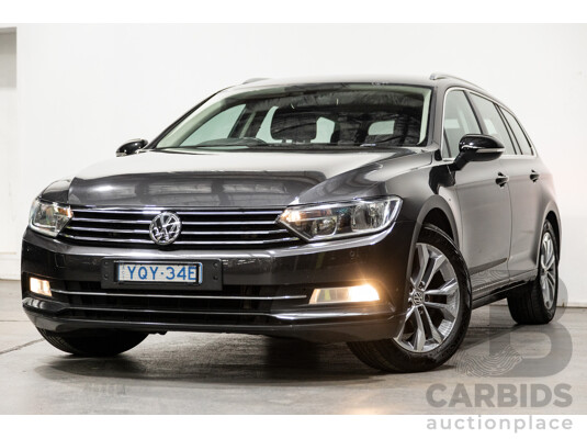 12/2017 Volkswagen Passat 132 TSI B8 MY18 4d Wagon Manganese Grey Metallic Turbo 1.8L