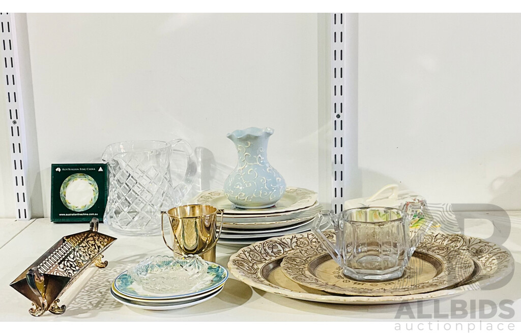 Collection of Vintage Porcelain, Glassware and More