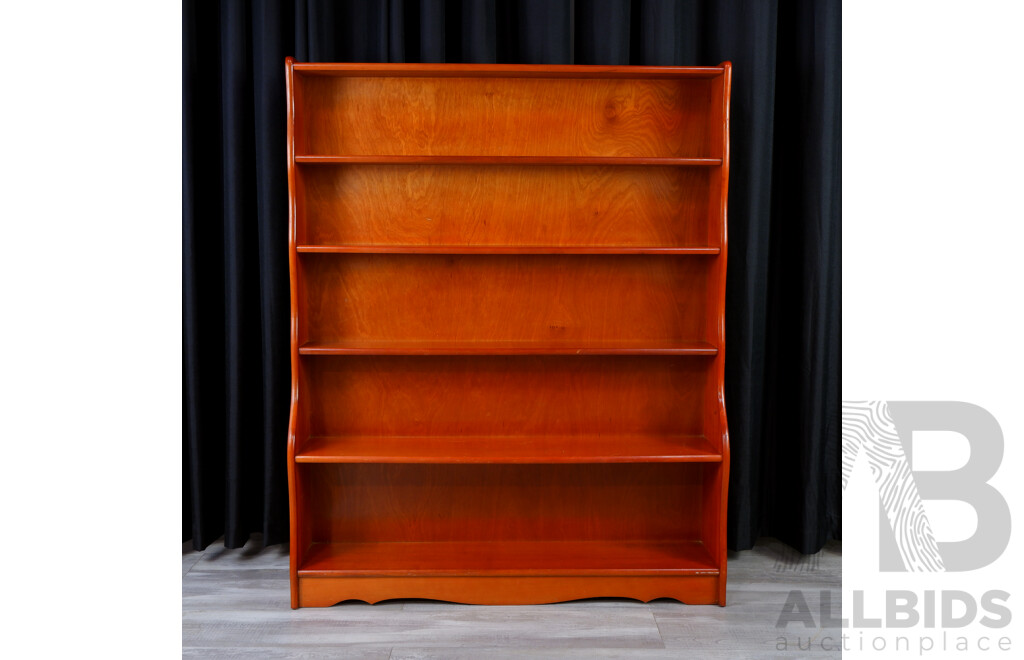 Timber Cascade Front Bookcase