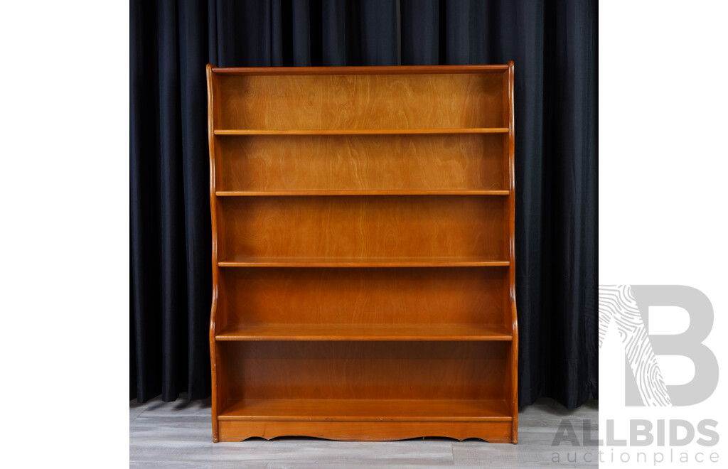 Timber Cascade Front Bookcase