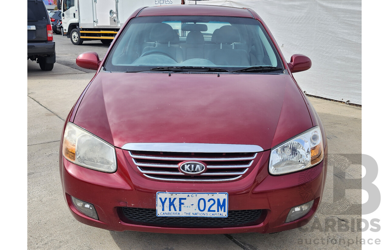 07/2007 Kia Cerato  FWD LD 5D Hatchback Red 2.0L