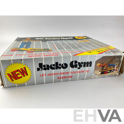 Rare 1980's Energizer Oi! Jacko Gym Remote Controlled Skateboard with Flashing Light
