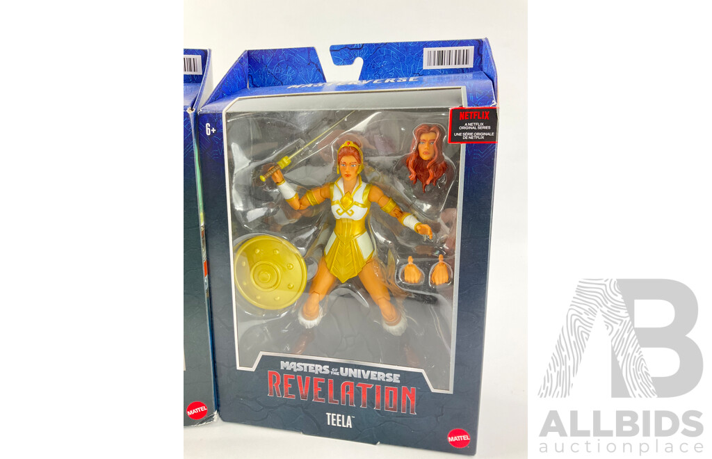 Mattel Masterverse Revelation/New Eternia He-Man and Teela in Original Packaging