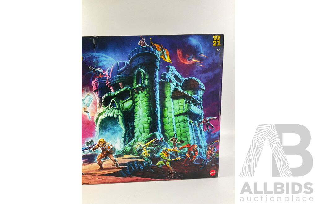 Mattel 2020 Masters of the Universe Castle Grayskull 'Fortress of Mystery and Power for He-Man and His Foes' in Sealed Packaging