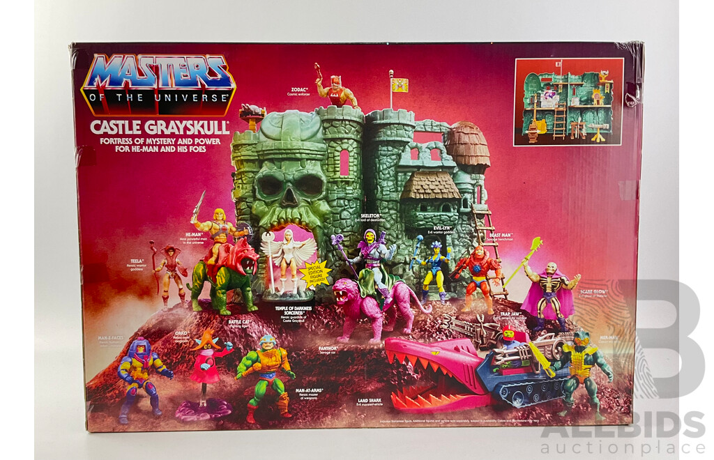 Mattel 2020 Masters of the Universe Castle Grayskull 'Fortress of Mystery and Power for He-Man and His Foes' in Sealed Packaging